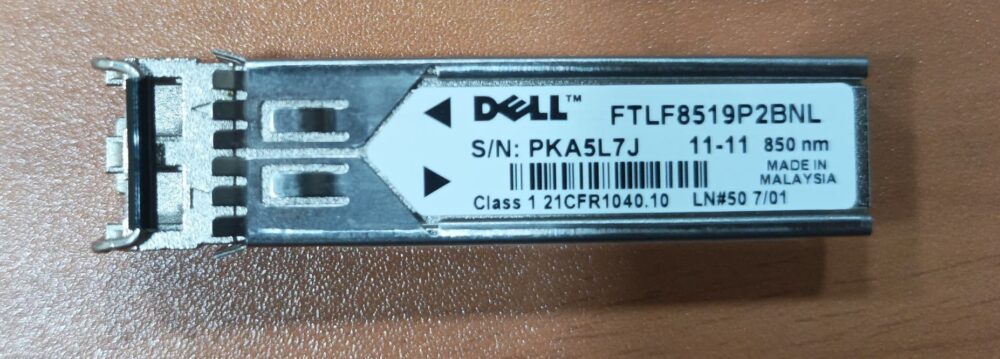 Módulo transceptor Dell Finisar FTLF8519P2BNL